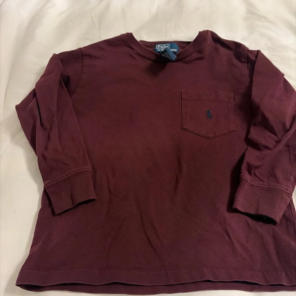 Ralph Lauren‎ Maroon Polo Shirt with Pocket